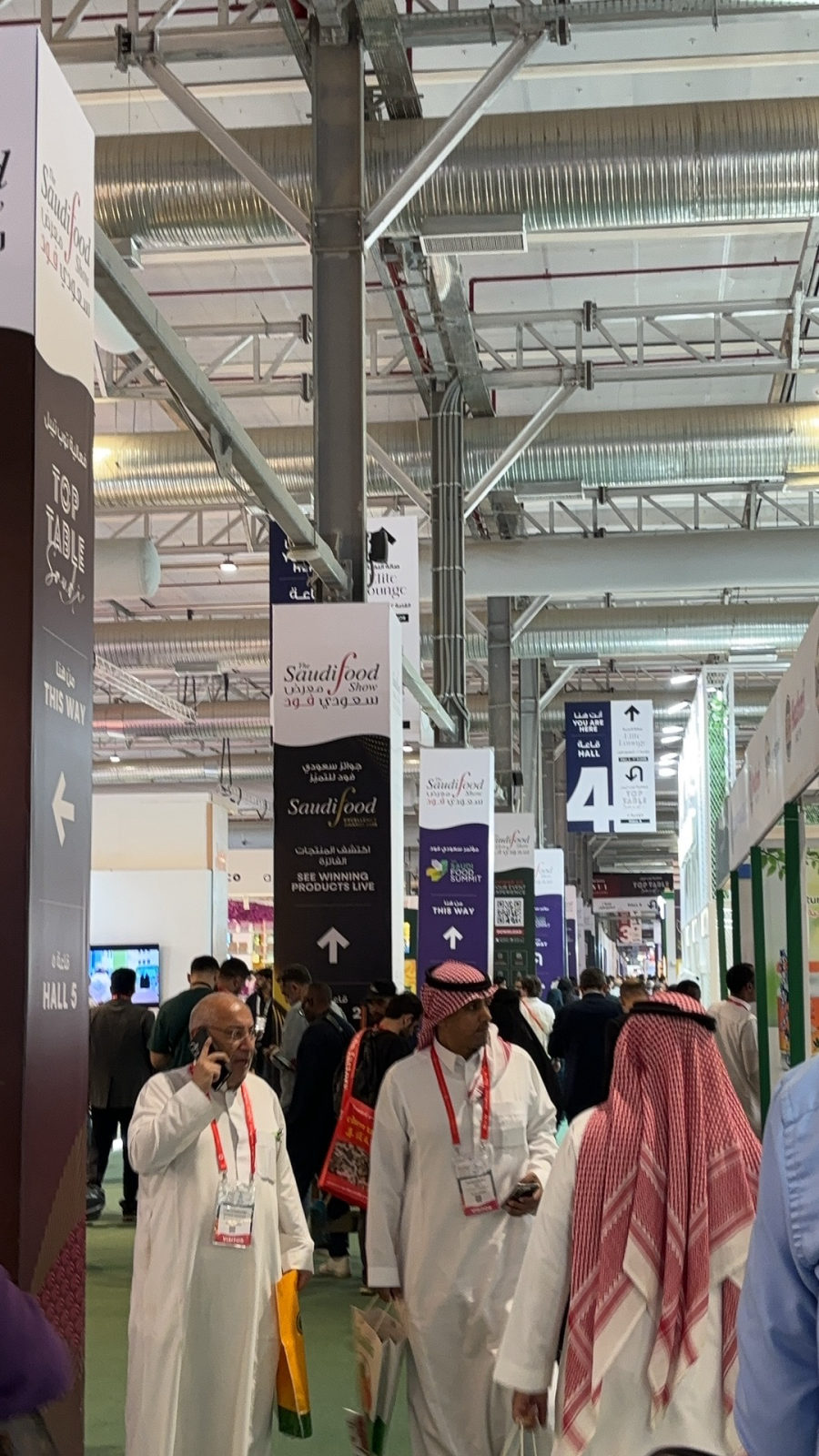 SaudiFood Show aisle